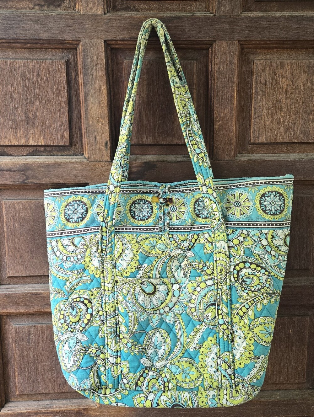 Vera Bradley Peacock Tote Bag